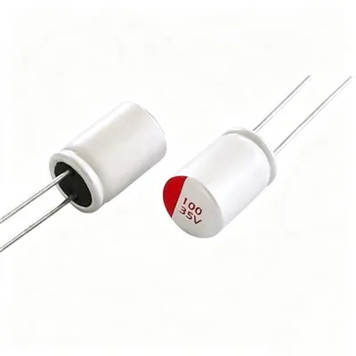 Capacitor de polímero híbrido
